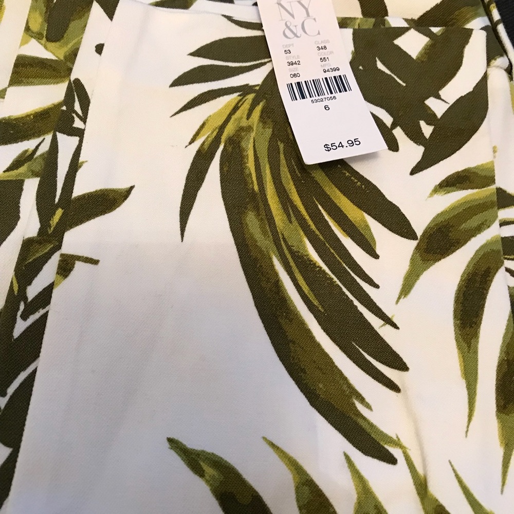 Shirt & ankle pants, matching set NY&Co